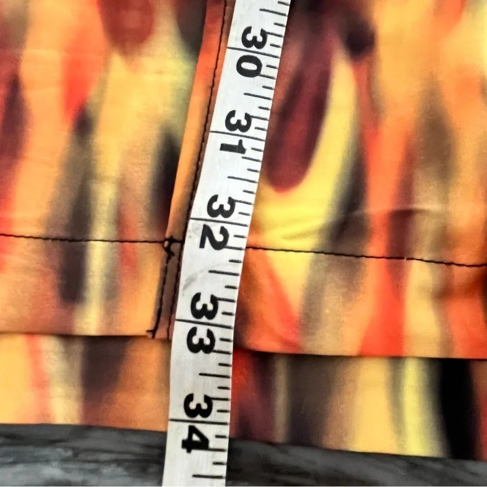 NWT Benny’s Flame Print Hawaiian Shirt 2X - Picture 5 of 6
